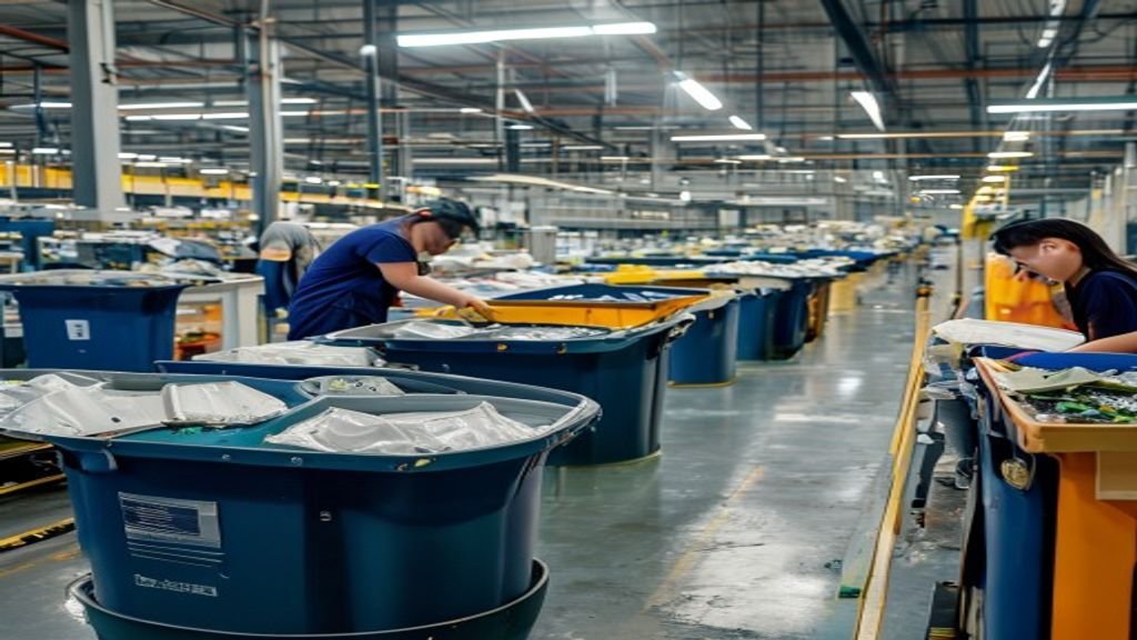Tempat sampah Dalton tahan lama dan ringan